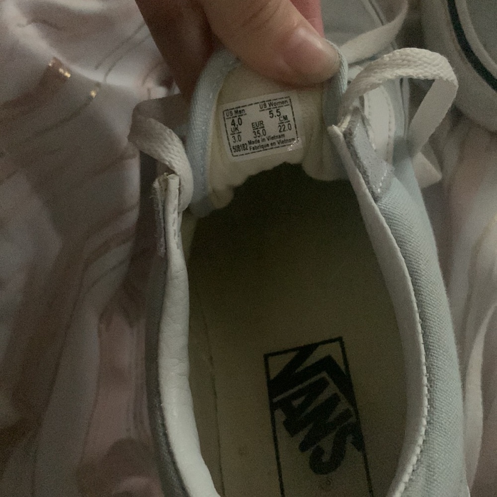 Blue Women’s Vans - Picture 5 of 5